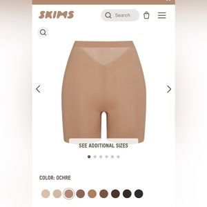 Skims SHEER SCULPT LOW BACK SHORT